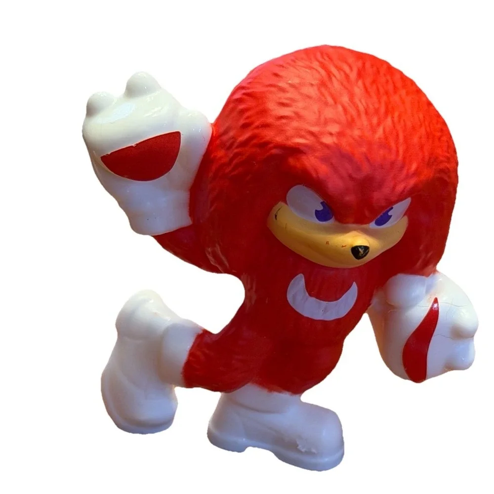 Sonic the Hedgehog 3 Toy 2024 McDonald's Happy Meal Red Blue Knuckles Sonic Lot